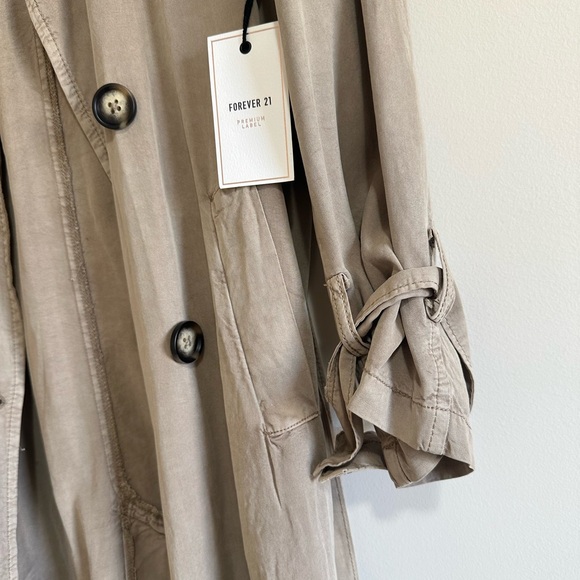 Forever 21 Trench Coat - Picture 4 of 4